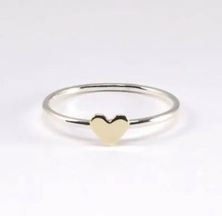 Hopelessly Devoted Heart Ring